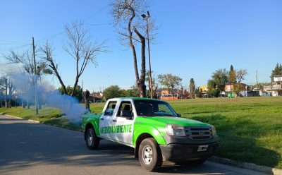 NUEVOS OPERATIVOS DE FUMIGACIÓN EN EL DISTRITO