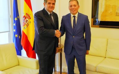 FERNANDO GRAY SE REUNIÓ CON EL EMBAJADOR DE ESPAÑA EN ARGENTINA