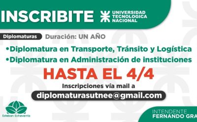 INSCRIPCIÓN A LAS DIPLOMATURAS DE LA UTN