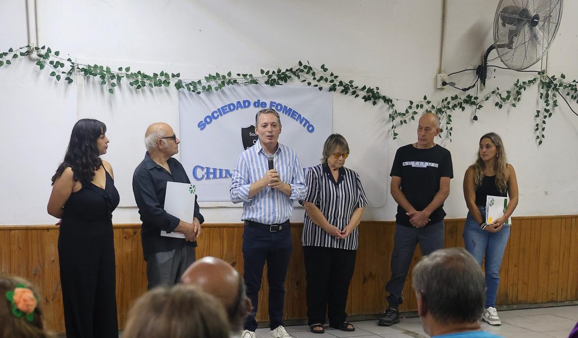 UN NUEVO ANIVERSARIO DE LA SOCIEDAD DE FOMENTO CHIMONDEGUI, CON LA PRESENCIA DE FERNANDO GRAY