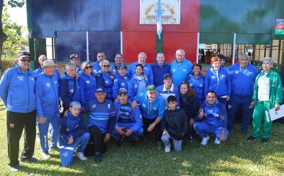 FERNANDO GRAY ABRIÓ UNA NUEVA EDICIÓN DEL TRADICIONAL TORNEO DE TEJO LA CAUTIVA