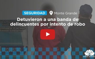 CON APOYO DEL COM, LA POLICÍA DETUVO A UNA BANDA QUE ROBABA VEHÍCULOS EN ESTEBAN ECHEVERRÍA