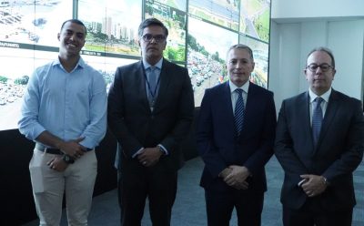 FERNANDO GRAY RECORRIÓ EL CENTRO INTEGRADO DE OPERAÇÕES DE BRASÍLIA