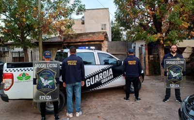 EL JAGÜEL: SIETE PERSONAS DETENIDAS POR TENENCIA Y VENTA DE ESTUPEFACIENTES