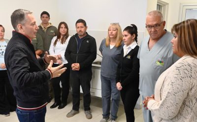 FERNANDO GRAY INAUGURÓ LAS OBRAS DE AMPLIACIÓN Y REFACCIÓN DE LA UNIDAD SANITARIA N° 3 DE EL JAGÜEL