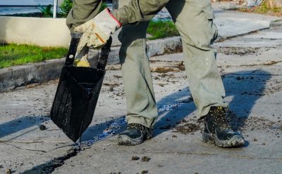 EL MUNICIPIO CONTINÚA CON LOS TRABAJOS DE TOMADO DE JUNTAS EN VARIOS PUNTOS DEL DISTRITO