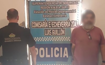 LAS FUERZAS DE SEGURIDAD DETUVIERON A UN HOMBRE ARMADO QUE CIRCULABA EN UNA MOTO POR RUTA 4