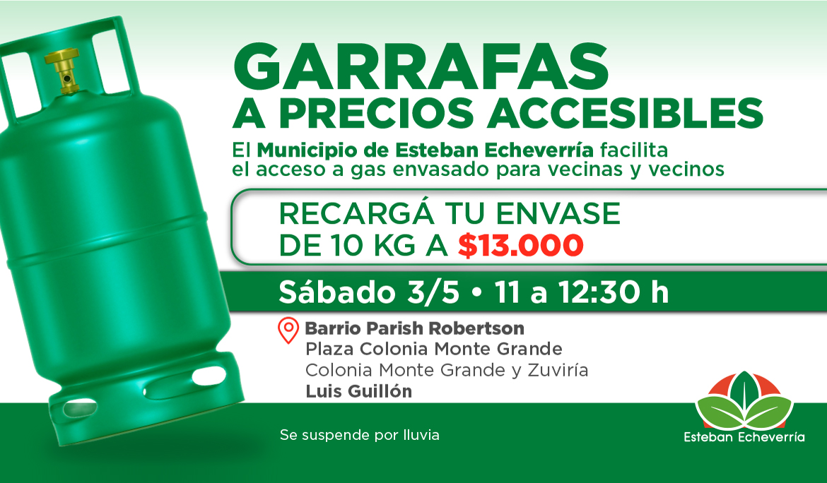 LUIS GUILLÓN: NUEVO OPERATIVO DE RECARGA DE GARRAFAS A PRECIO SOCIAL