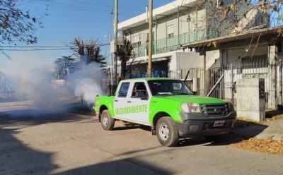 MÁS OPERATIVOS DE FUMIGACIÓN EN EL JAGÜEL PARA PREVENIR EL DENGUE
