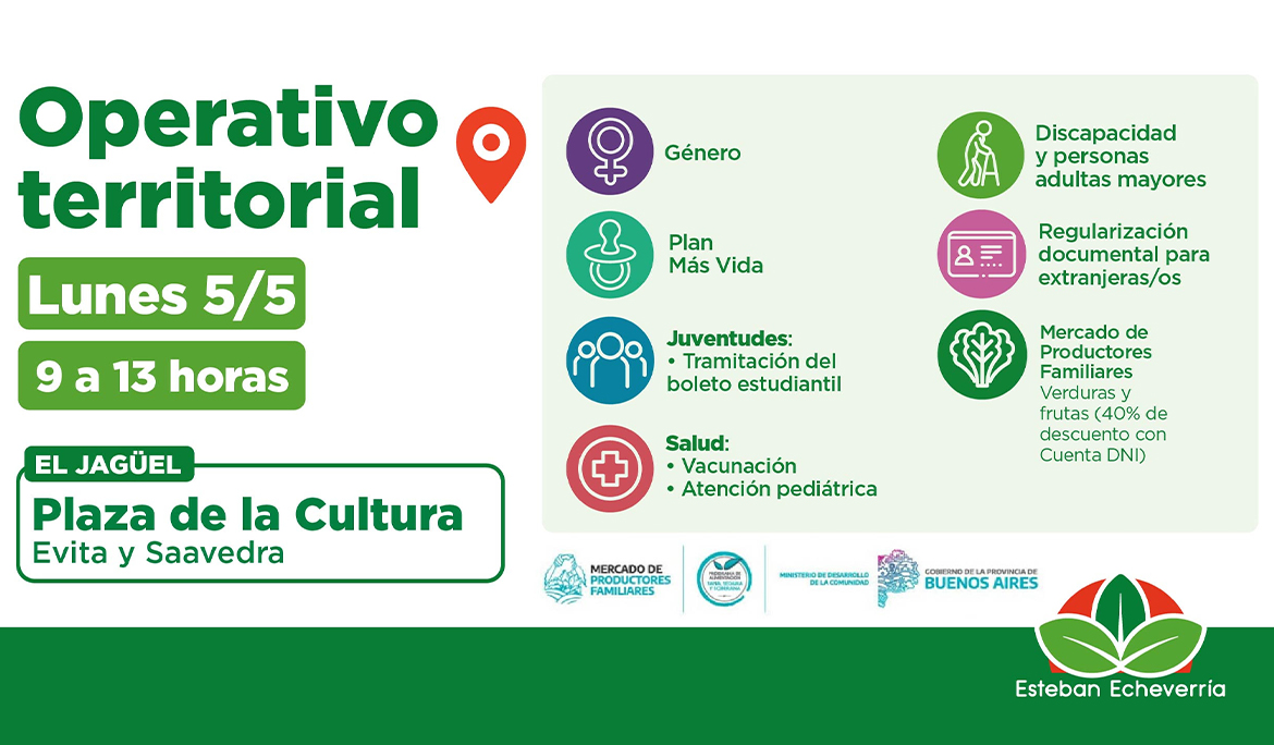 OPERATIVO TERRITORIAL EN EL JAGÜEL