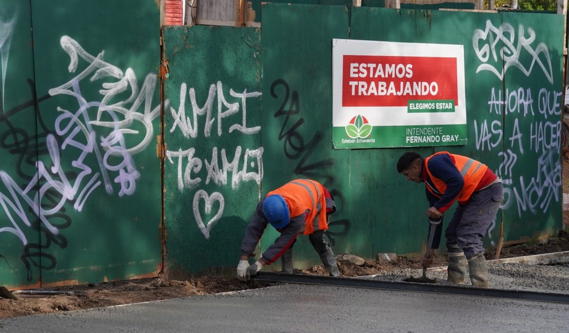 OBRAS EN EL CENTRO CULTURAL EL GALPÓN DE LA ESTACIÓN