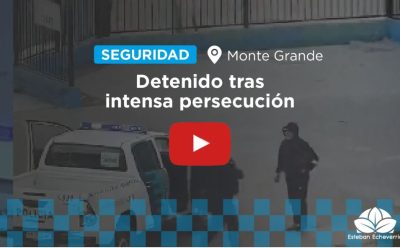 MONTE GRANDE: DESPUÉS DE UNA INTENSA PERSECUCIÓN FUE DETENIDO UN INDIVIDUO QUE CONDUCÍA UN VEHÍCULO CON PEDIDO DE SECUESTRO