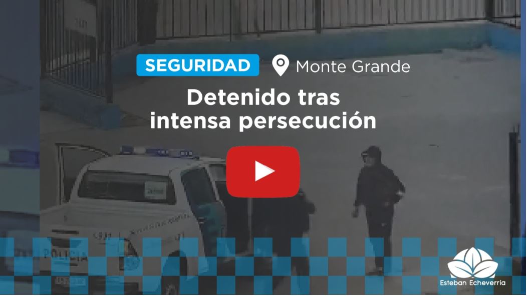 MONTE GRANDE: DESPUÉS DE UNA INTENSA PERSECUCIÓN FUE DETENIDO UN INDIVIDUO QUE CONDUCÍA UN VEHÍCULO CON PEDIDO DE SECUESTRO