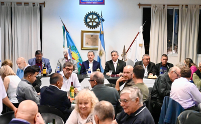 FERNANDO GRAY PARTICIPÓ DEL 45° ANIVERSARIO DEL ROTARY CLUB LUIS GUILLÓN