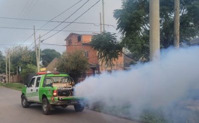 OPERATIVOS DE FUMIGACIÓN EN EL DISTRITO