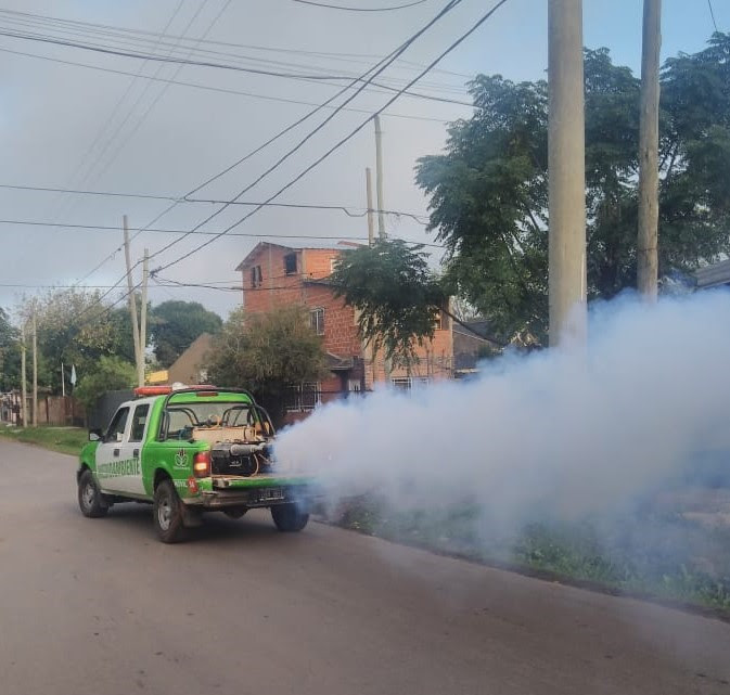 OPERATIVOS DE FUMIGACIÓN EN EL DISTRITO