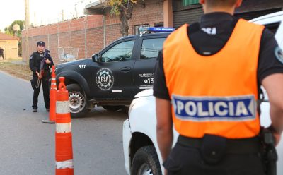 LAS FUERZAS FEDERALES DESPLEGARON UN OPERATIVO DE SEGURIDAD EN EL JAGÜEL
