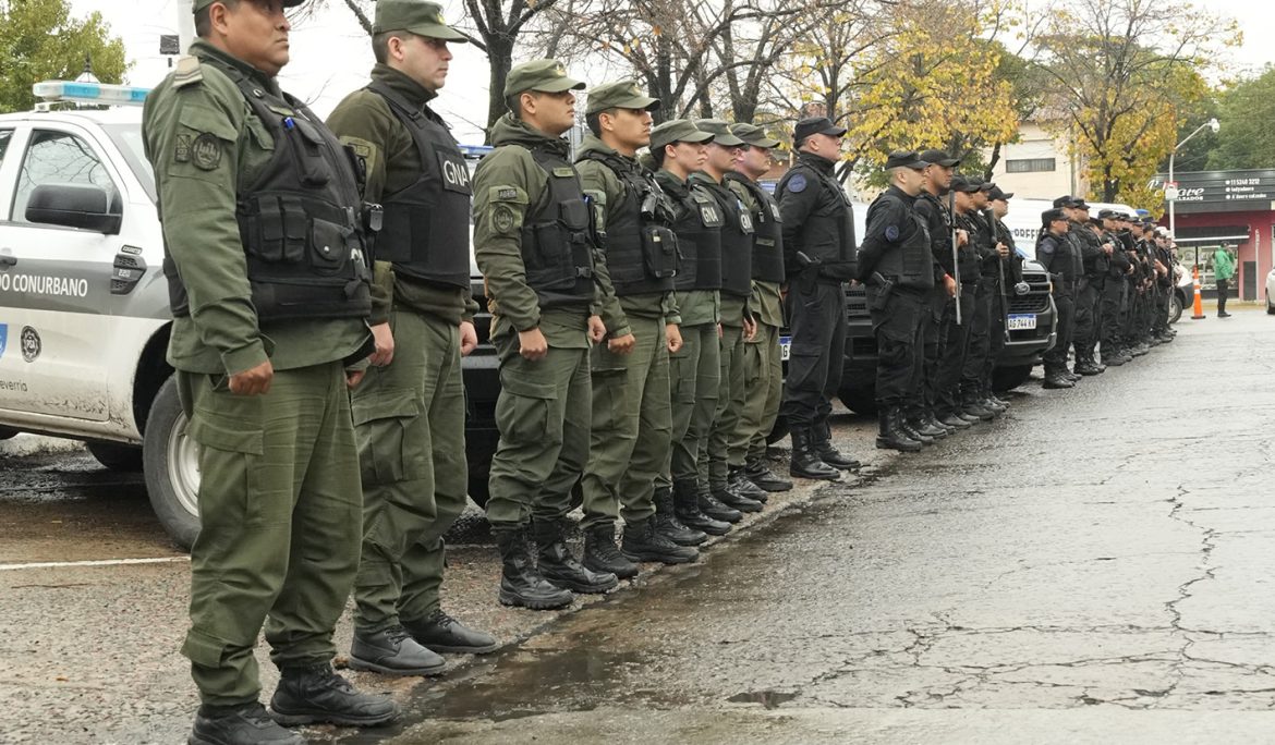 LAS FUERZAS FEDERALES DESPLEGARON UN NUEVO OPERATIVO DE SEGURIDAD Y PREVENCIÓN DEL DELITO EN EL DISTRITO