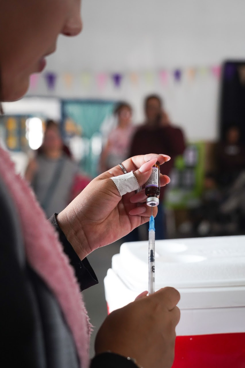 CONTINÚA LA CAMPAÑA DE VACUNACIÓN GRATUITA DE REFUERZO CONTRA EL SARAMPIÓN