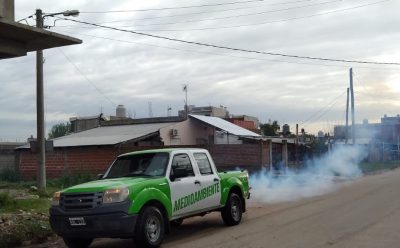 EL MUNICIPIO CONTINÚA CON LAS TAREAS DE FUMIGACIÓN EN EL DISTRITO