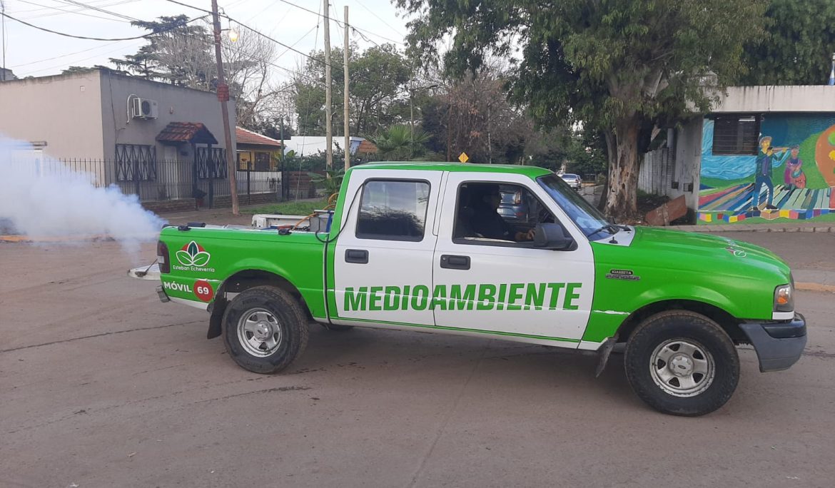 NUEVOS OPERATIVOS DE FUMIGACIÓN EN EL DISTRITO
