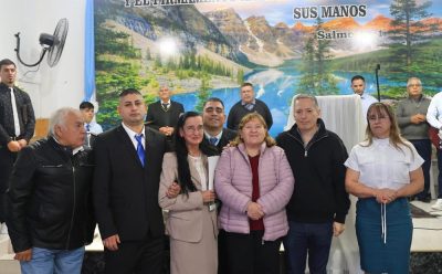 FERNANDO GRAY ASISTIÓ AL FESTEJO POR EL 39° ANIVERSARIODE LA IGLESIA EVANGÉLICA PENTECOSTAL SOL DE JUSTICIA