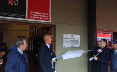 FERNANDO GRAY PARTICIPÓ DE LA CELEBRACIÓN POR LOS 60 AÑOS DEL MONTE GRANDE RUGBY CLUB