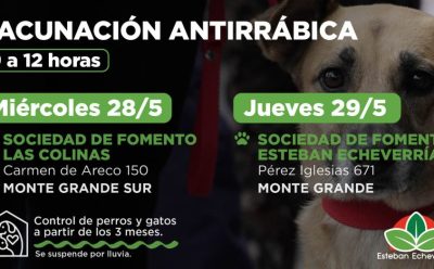 EL MUNICIPIO REALIZARÁ NUEVOS OPERATIVOS DE VACUNACIÓN ANTIRRÁBICA