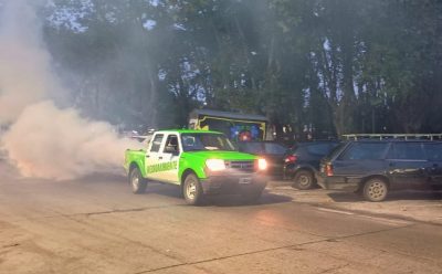 OPERATIVO DE FUMIGACIÓN EN ESTEBAN ECHEVERRÍA