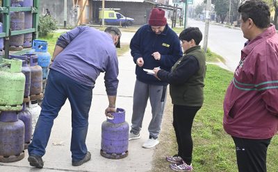 OPERATIVO DE RECARGA DE GARRAFAS A PRECIO ACCESIBLE EN LUIS GUILLÓN