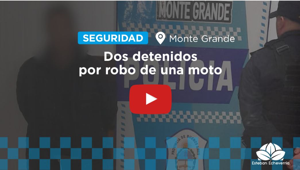 CON APOYO DEL COM, LA POLICÍA BONAERENSE DETUVO A DOS HOMBRES POR UN ROBO EN MONTE GRANDE
