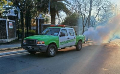 NUEVOS OPERATIVOS DE FUMIGACIÓN EN EL DISTRITO