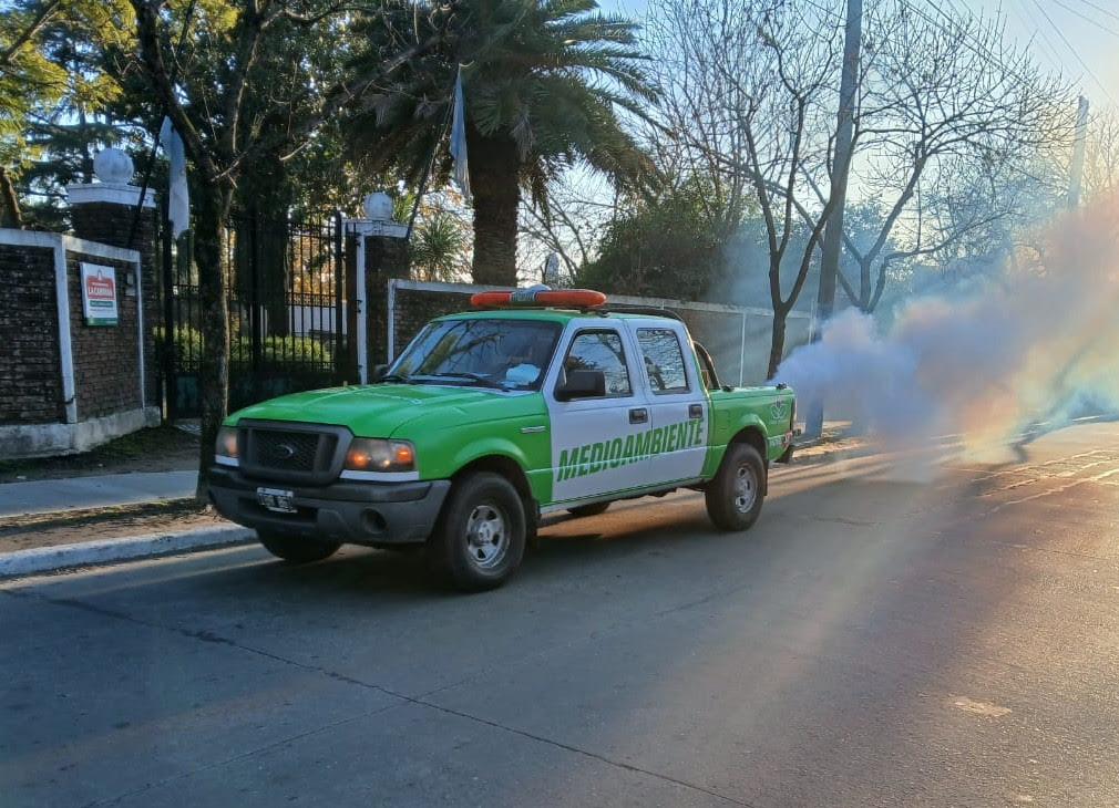 NUEVOS OPERATIVOS DE FUMIGACIÓN EN EL DISTRITO