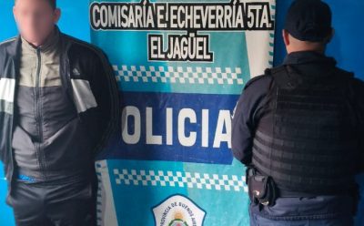 EL JAGÜEL: DETIENEN A UNA PERSONA POR TENENCIA Y COMERCIALIZACIÓN DE DROGAS