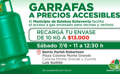 NUEVO OPERATIVO DE RECARGA DE GARRAFAS A VALOR SOCIAL EN LUIS GUILLÓN