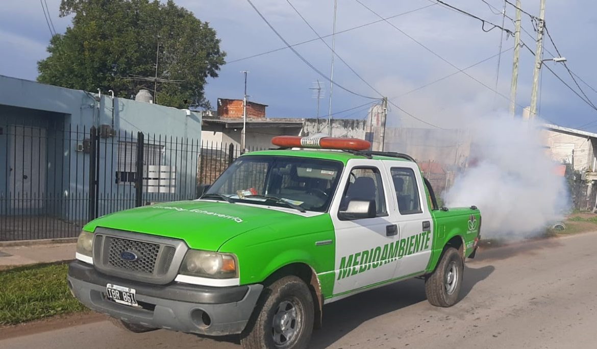 NUEVOS OPERATIVOS DE FUMIGACIÓN EN EL DISTRITO