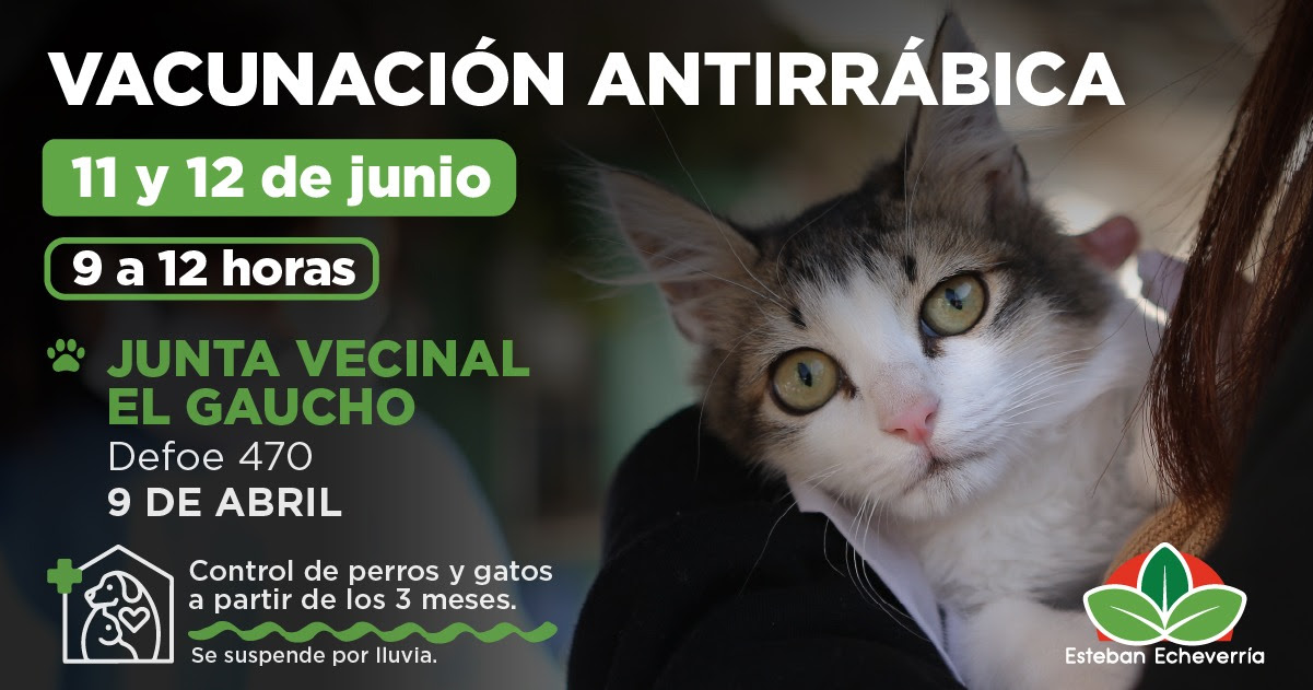 EL MUNICIPIO REALIZARÁ NUEVOS OPERATIVOS DE VACUNACIÓN ANTIRRÁBICA