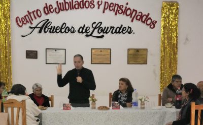FERNANDO GRAY ASISTIÓ AL 21° ANIVERSARIO DEL CENTRO DE JUBILADOS Y PENSIONADOS CLUB ABUELOS DE LOURDES