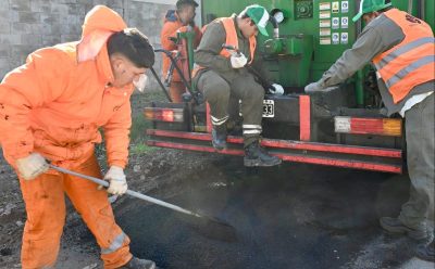 NUEVAS OBRAS DE BACHEO EN CANNING