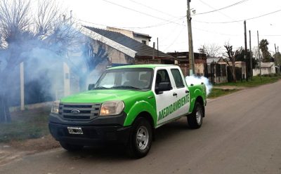 TAREAS DE FUMIGACIÓN EN ESTEBAN ECHEVERRÍA