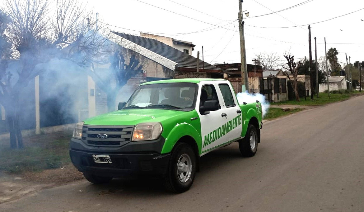 TAREAS DE FUMIGACIÓN EN ESTEBAN ECHEVERRÍA