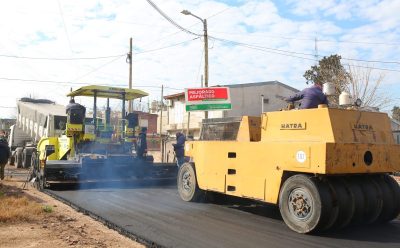 LUIS GUILLÓN: OBRAS DE PAVIMENTACIÓN SOBRE LA CALLE LAS TALITAS
