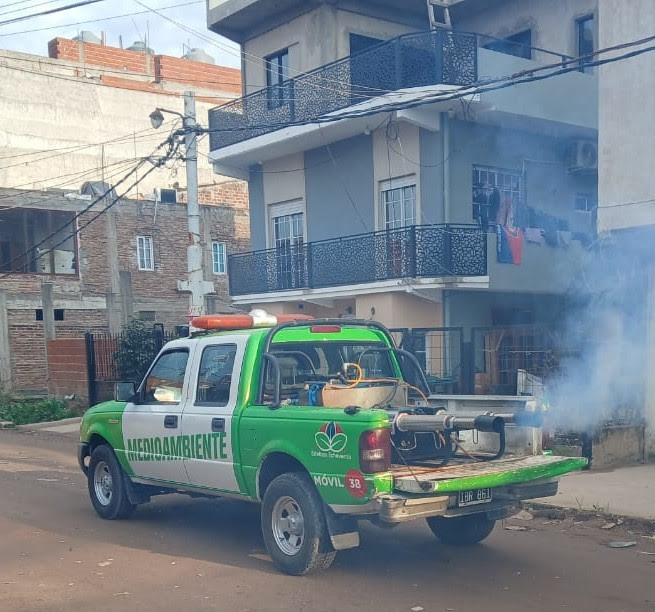NUEVOS OPERATIVOS DE FUMIGACIÓN EN EL DISTRITO