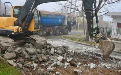 LUIS GUILLÓN: OBRAS DE BACHEO EN HORMIGÓN DE ALTA RESISTENCIA