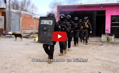 EL MUNICIPIO DEMOLIÓ UN BÚNKER NARCO EN 9 DE ABRIL
