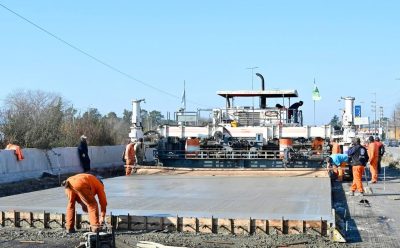 OBRAS DE PAVIMENTACIÓN EN HORMIGÓN DE ALTA RESISTENCIA EN RUTA 4
