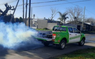 TAREAS DE FUMIGACIÓN EN ESTEBAN ECHEVERRÍA