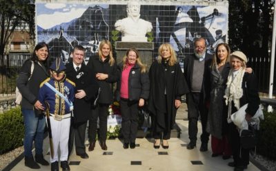 MAGUI GRAY PARTICIPÓ DEL ACTO CONMEMORATIVO POR EL 175° ANIVERSARIO DEL FALLECIMIENTO DEL GENERAL JOSÉ DE SAN MARTÍN 