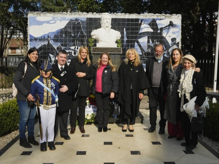 MAGUI GRAY PARTICIPÓ DEL ACTO CONMEMORATIVO POR EL 175° ANIVERSARIO DEL FALLECIMIENTO DEL GENERAL JOSÉ DE SAN MARTÍN 