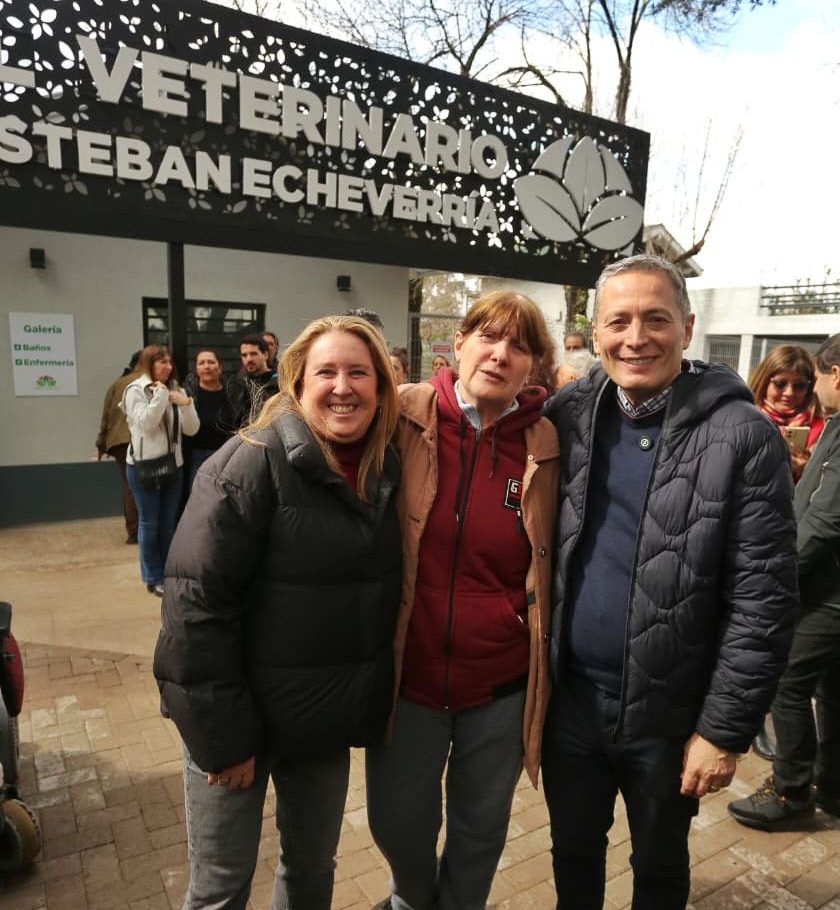 FERNANDO GRAY Y MAGUI GRAY INAUGURARON EL NUEVO HOSPITAL VETERINARIO MUNICIPAL
